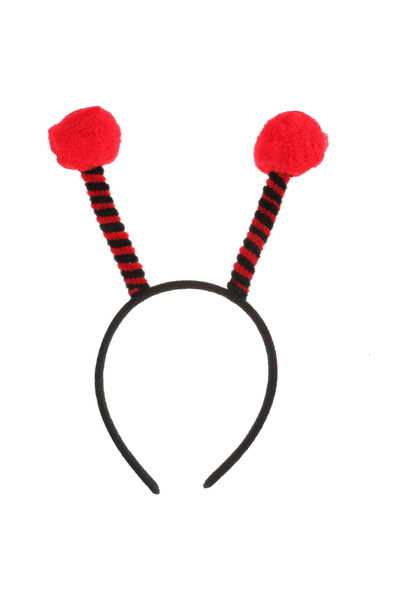 shopwave    Mega Ladybug Crown with Red Pompom for Shows 25X11 cm