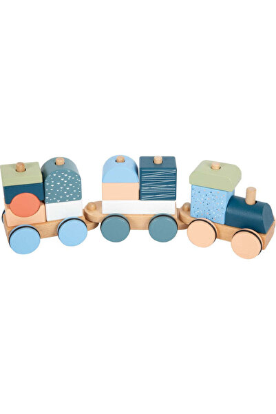 Small Foot Trenuleț din lemn de stivuire, Arctic, Small Foot, 12 luni+