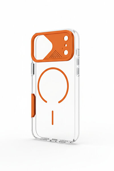 Shinytech حافظة شفافة متوافقة مع إطار MagSafe لهاتف iPhone 17 Pro Max - مع إط...