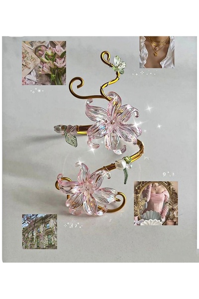 hbtasarim STELLA блестяща лента за ръка за момичета 🪩