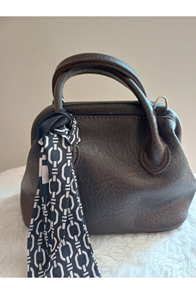 SK Scarfs Fular Detaylı El Ve Çapraz Çanta