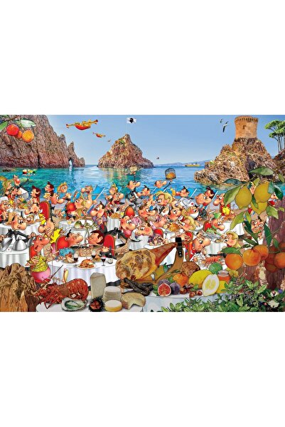 Bluebird Puzzle 1000 pieces - Francois Ruyer: Corsica (Bluebird-Puzzle-F-90445)