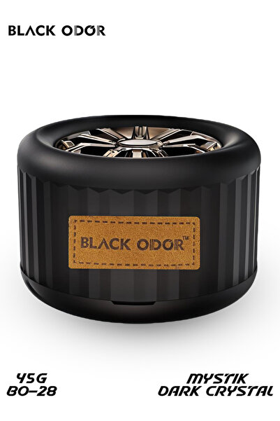 Black Odor BO-28 Lucky Wheel Car Air Freshener 45g Dashboard Cup Holder Mysti...