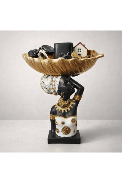 OEM African Statuette with Stand - Kalema