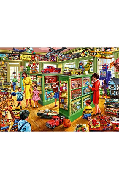 Bluebird Puzzle - Steve Crisp: Toy Shop Interiors, 1000 pieces (70324-P)