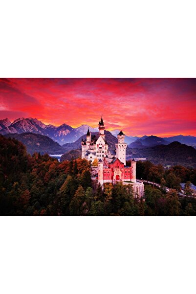 Bluebird Puzzle 1000 piese Puzzle - Neuschwanstein (Bluebird-Puzzle-F-90224)