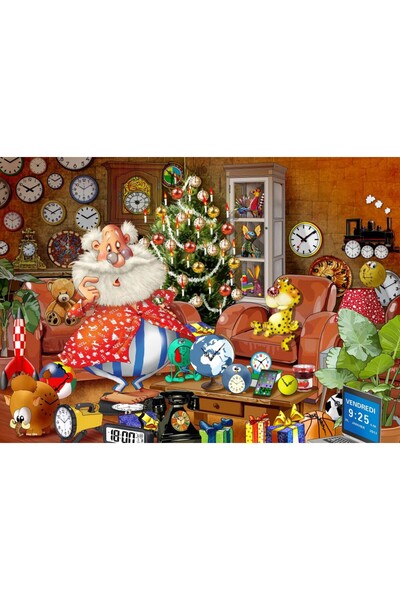 Bluebird Puzzle 48 pieces Puzzle - Francois Ruyer: Christmas Time! (Bluebird-...