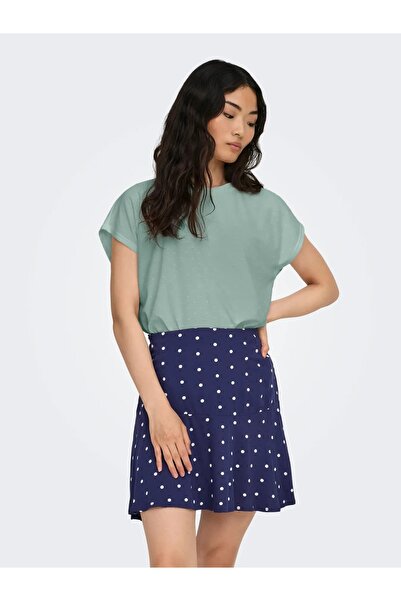 ONLY Onlmolly S/S O-Neck Dobby Top Jrs Žene T-shirt 15368563