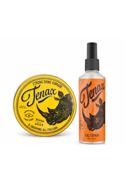 Tenax Saç Şekillendirici Pomade Strong 125 ml + Saç Şekillendirici Sprey Sea ...