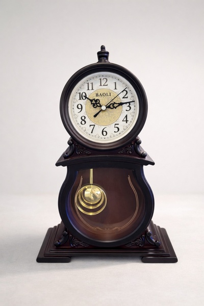 OEM Ceas Masa Decorativ Clasic Silentios cu Pendul - Corvane