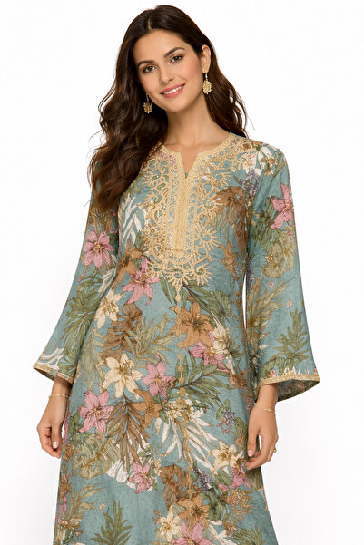 THOGUE Women's cotton jalabiya