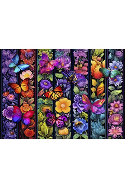 Bluebird Puzzle 1500 pieces - Flowers and Flyers (Bluebird-Puzzle-F-90596)