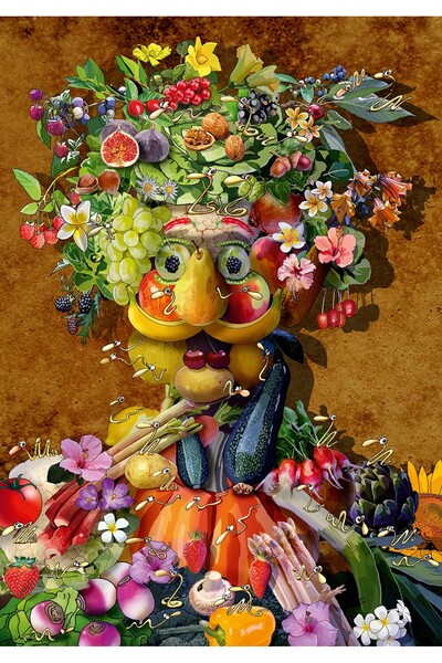 Bluebird Puzzle 1000 pieces - Francois Ruyer: Arcimboldo par (Bluebird-Puzzle...