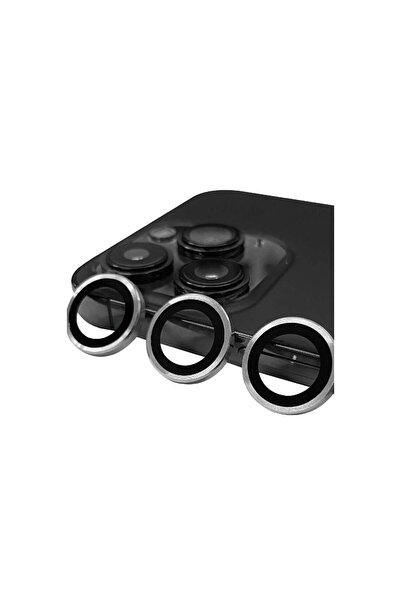 eco port iPhone 15 Pro Raze Metal Camera Lens - Silver