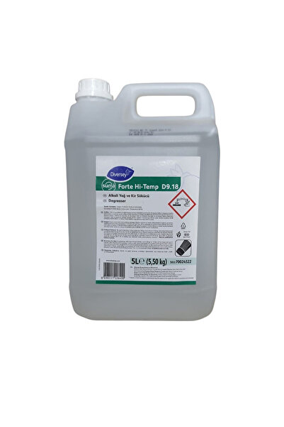 Diversey Suma Forte Hi-Temp D9.18 Yağ ve Kir Sökücü 5L / 5,5 Kg