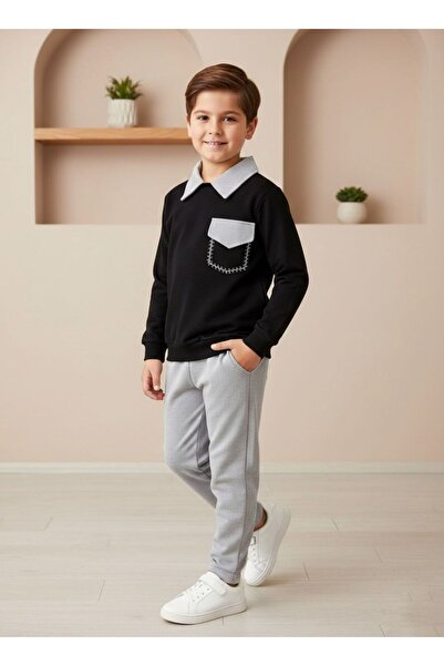 Kids Club Costum pentru băieți GOGUS cu detalii buzunar