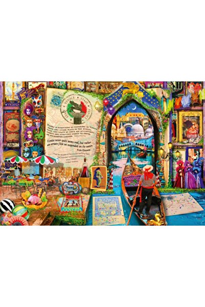 Bluebird Puzzle - Aimee Stewart: Life is an Open Book Venice, 4000 piese (Blu...