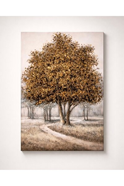 OEM Tablou Reliefat 3D Pictat cu Peisaj Forestier - Ravine