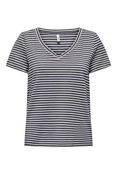 ONLY Onlvenus S/S V-Neck Shine Top Jrs Women's T-Shirt 15368929