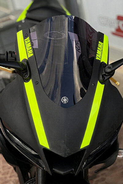 Banxtre Yamaha R25 için Kafa Detay Sticker Seti (2019-2020-2021-2022-2023-2024)
