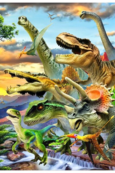 Bluebird Puzzle 300 pieces Puzzle - Robinson Howard: Dino Sunset (Bluebird-Pu...