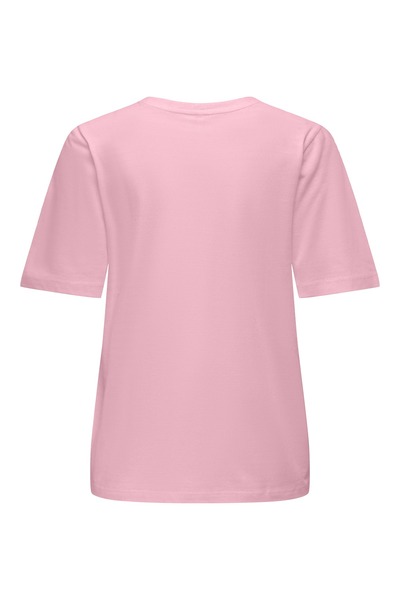 ONLY تي شيرت نسائي من Onlhappy S/S Emb Top Jrs 15370117