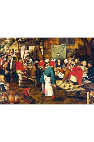 Bluebird Παζλ 1000 τεμαχίων - Πίτερ Μπρούγκελ: Αγροτική Γαμήλια Γιορτή (Art-b...