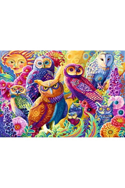 Bluebird Puzzle 1000 pieces Puzzle - Owl Autonomy (Bluebird-Puzzle-F-90366)