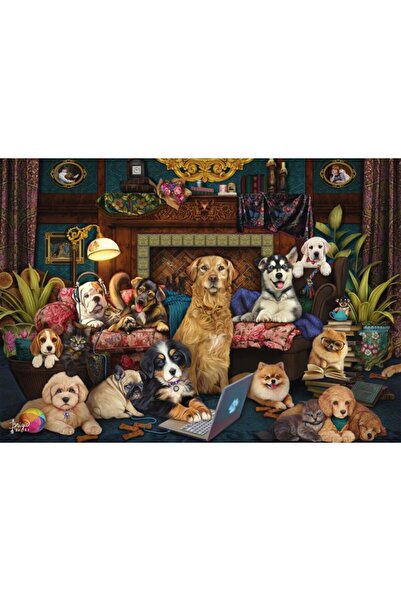 Schmidt Puzzle 1000 piese - Colourful Evening in the Salon (Schmidt-59987)