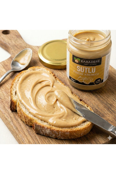 KARADERE Fındık Sütlü Fındık Kreması (%40 Fındıklı) 350gr