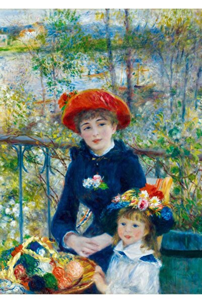 Bluebird Παζλ 1000 κομματιών - Ωγκύστ Ρενουάρ: Δύο Αδελφές (Στη Βεράντα), 1881