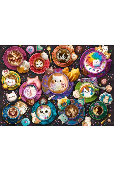 Schmidt Puzzle 500 pieces - Coffee Art Kittens (Schmidt-59707)