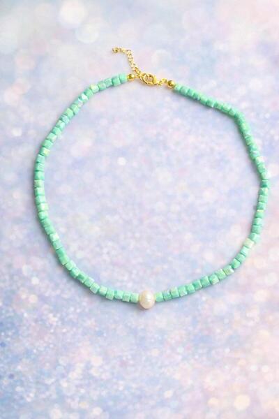 Hi Sisters Luna Pearl Cam Boncuk Kolye