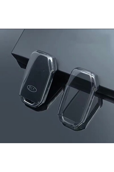 YıldızTuning غطاء مفتاح ذكي شفاف ومدخن لسيارة كيا نيرو