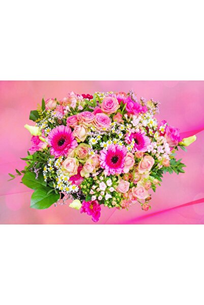 Bluebird Puzzle 500 pieces Puzzle - Pink Bouquet of Roses (Bluebird-Puzzle-F-...