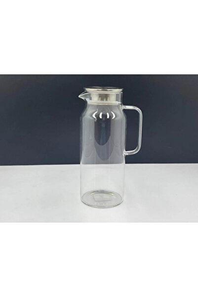 çerçi CER FZ16 Metal Kapaklı Borosilikat Cam Sürahi 2 L