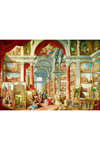 Bluebird Παζλ 1000 τεμαχίων - Paolo Panini: Γκαλερί εικόνων με θέα στη σύγχρο...