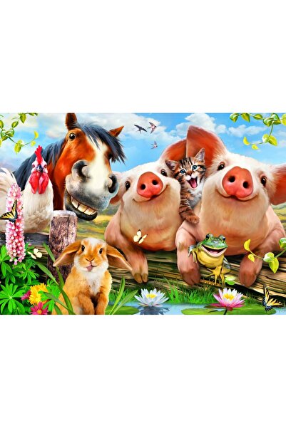 Bluebird Puzzle 500 pieces Puzzle - Petting Farm (Bluebird-Puzzle-F-90126)