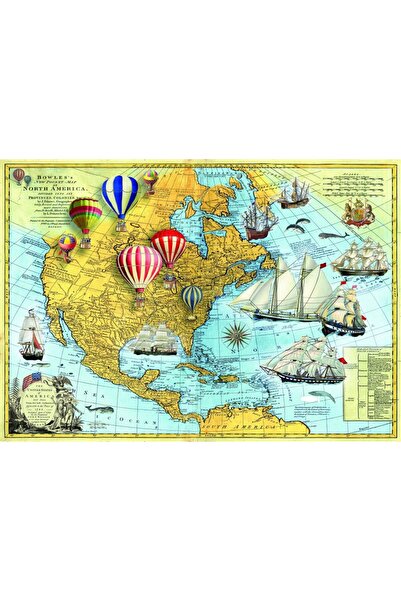 Bluebird Puzzle 1500 pieces - North America (Bluebird-Puzzle-70486)