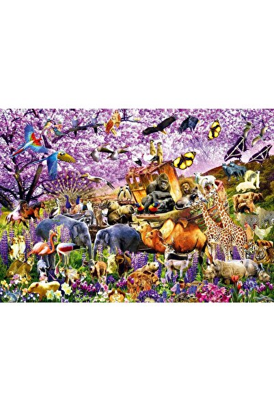 Bluebird Παζλ 1000 κομμάτια - Δύο με Δύο στην Κιβωτία του Νώε (Bluebird-Puzzl...