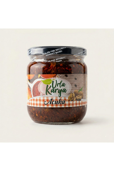 Urla Karya El Yapımı Doğal Acuka - Kadın Emeği Kahvaltılık Sos - Cam Kavanoz ...