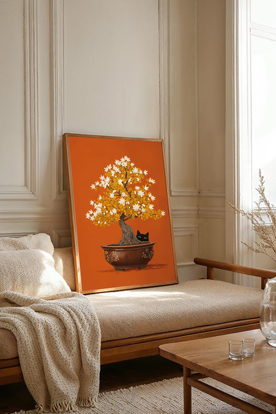 Dekorsiahome One Piece Wooden Framed Painting Tk3613