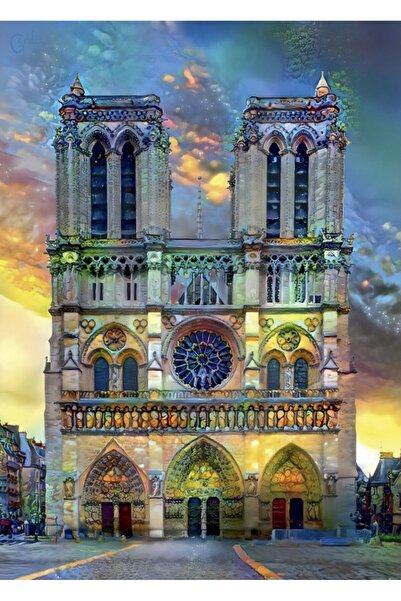 Bluebird Puzzle 500 pieces - Cathedrale Notre-Dame de Paris (Bluebird-Puzzle-...