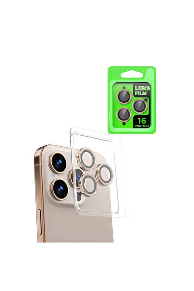 eco port iPhone 16 Pro Max Raze Metal Camera Lens - Natural Gray