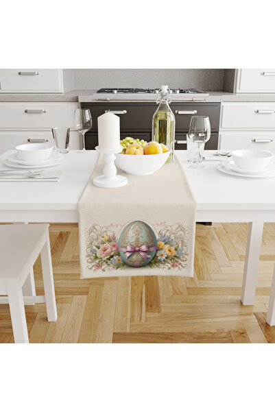Filamente Digital Print Pack of Table Runner - Eggs Patterned - Easter - Happ...