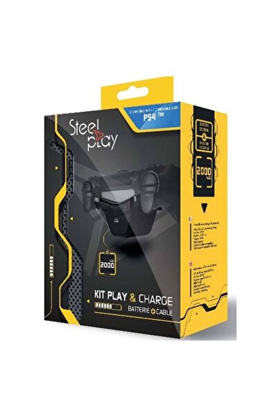 Steel Play Steelplay PS4 Play And Charge Kit