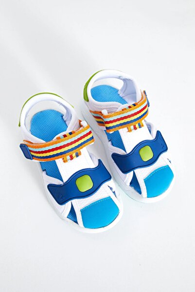 Vicco 332.b24y.202 Flow Ii Sandals-White- Cobalt Blue - 23