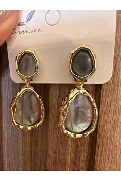 MU&ME BOUTİQUE Earrings Zr Gold