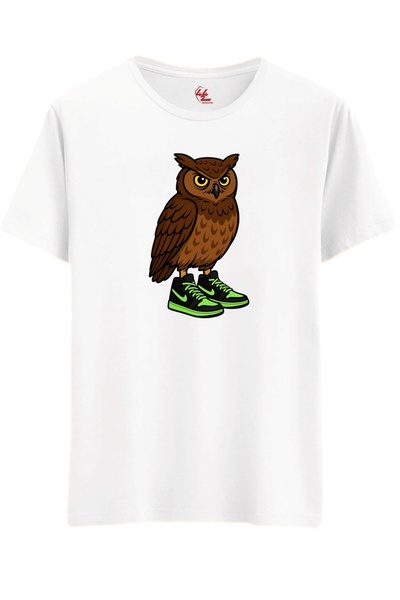 Rabona Fashion Μπλουζάκι με στάμπα Street Spirit Owl / Αθλητικό Φανελάκι με Μ...