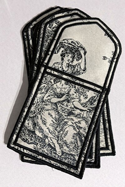 Bugaboo Servis Peçetesi 6 Parça (siyah)